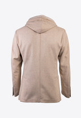 Cashmere and Wool Bib Jacket