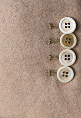 Cashmere and Wool Bib Jacket