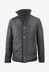 Reversible Checkered Field Jacket