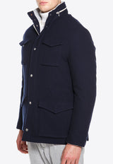 Wool Zip-Up Field Jacket