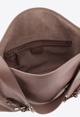 Givenchy Medium Voyou Leather Crossbody Bag - Beige