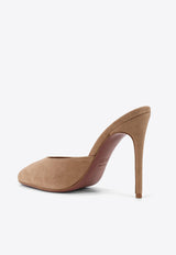 100 Suede Stiletto Mules