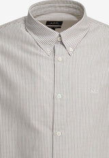 A.P.C. Greg Striped Shirt Green COGUH-H12499JAC_d3ad092e-4260-4827-9ea9-1e9046639569