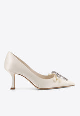 Auria 70 Leather Pumps
