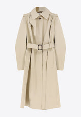 Alexander McQueen Belted Trench Coat Beige 846930QFAAS2019_PALE BEIGE_44251011
