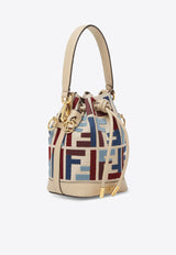 Fendi Mon Tresor Leather Bag Beige