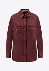 Washed Buttoned Overshirt