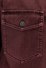Washed Buttoned Overshirt