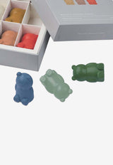 Kids Wallace Bear-Shaped Colored Crayons (Set of 9)