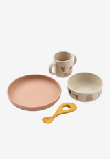 Kids Cats and Dogs Tableware Set