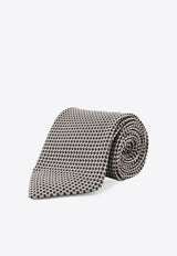Patterned Silk Tie