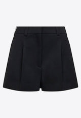 Givenchy Wool Mini Shorts Black
