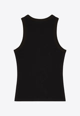 Givenchy Logo-Printed Sleeveless T-shirt Black