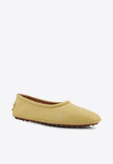 Leather Ballet Flats