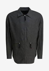 Zip-Up Overshirt