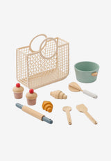 Baby Wooden Play Cooking Set