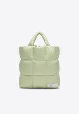 Microfibre Padded Top Handle Bag