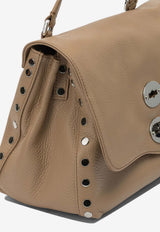 Zanellato Small Postina Daily Top Handle Bag Brown POSTINA DAILY S0680100040000Z0294_b5c3c2dc-755e-44fe-9d6c-8d5467444bfc