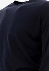 John Smedley Lundy Crewneck Sweater Blue LUNDYMIDNIGHT_e5ff0c01-3178-46df-a0fa-b4e77e62faba