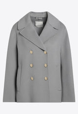 Dounble-Breasted Wool Coat
