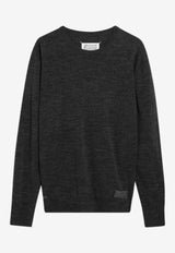 Wool-Blend Crewneck Sweater