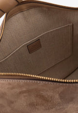 Chloè Marcie Suede Shoulder Bag Brown