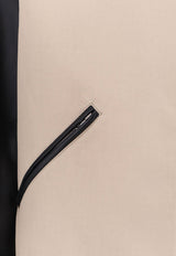 Givenchy Logo-Embroidered Zip-Up Jacket Black