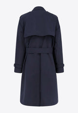 Burberry Belted Trench Coat Blue 8119089C4008_SILHOUETTE BLUE_40017403