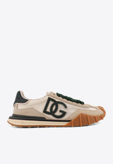 Dolce & Gabbana Logo-Patched Low-Top Sneakers White