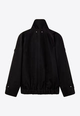 Sequin-Embellished Buttoned Jacket