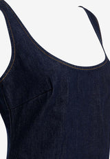 Sheath Dress with 3D-Flowers