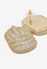 Crystal Knot Earrings