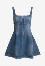 Denim Flared Dress