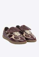 ALOHAS TB. 490 Leather Low-Top Sneakers Burgundy S10082905_ed21cfdd-68ad-4e5d-882d-d99db4f06bed