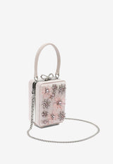 Mini Bow-Embellished Clutch Bag