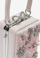 Mini Bow-Embellished Clutch Bag