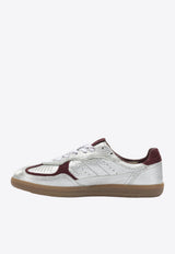 ALOHAS TB. 490 Metallic Grained Leather Sneakers Silver S10120801_952c9659-e8bb-4e24-a57f-1c75bbdd09cf
