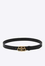 Monogram Leather Belt