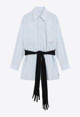 Glove-Attachment Long-Sleeved Shirt