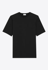 Logo-Embroidered Crewneck T-shirt