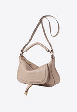 Chloè Small Marcie Shoulder Bag  Brown