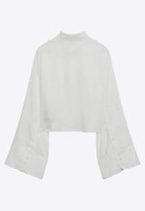 All-Over Logo Long-Sleeved Shirt