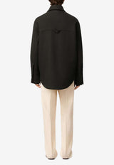 Button-Up Wool Jacket