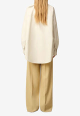 Long-Sleeved Bandana Blouse