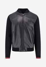 Logo-Patched Zip-Up Jacket