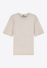 Embroidered Crewneck T-shirt