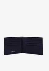 Bi-Fold Crocodile-Print Wallet