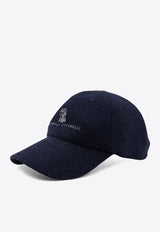 Brunello Cucinelli Logo-Embroidered Baseball Cap Navy  MZ4039850CND89_NAVY PERLA_40000208