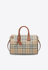 Medium Check Bowling Top Handle Bag