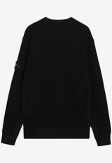 Logo-Patch Crewneck Sweater